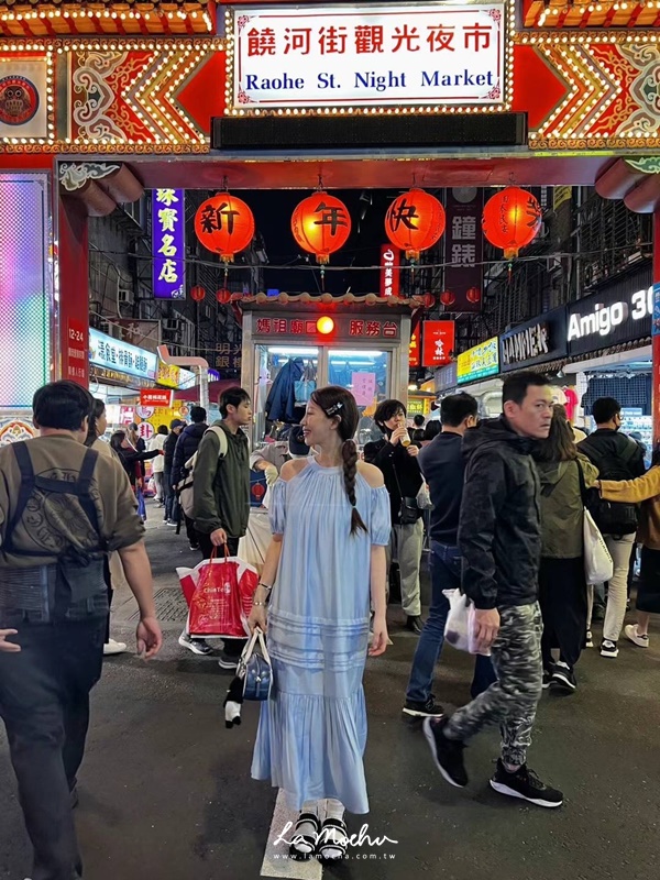 削肩外接袖滑布寬長洋裝